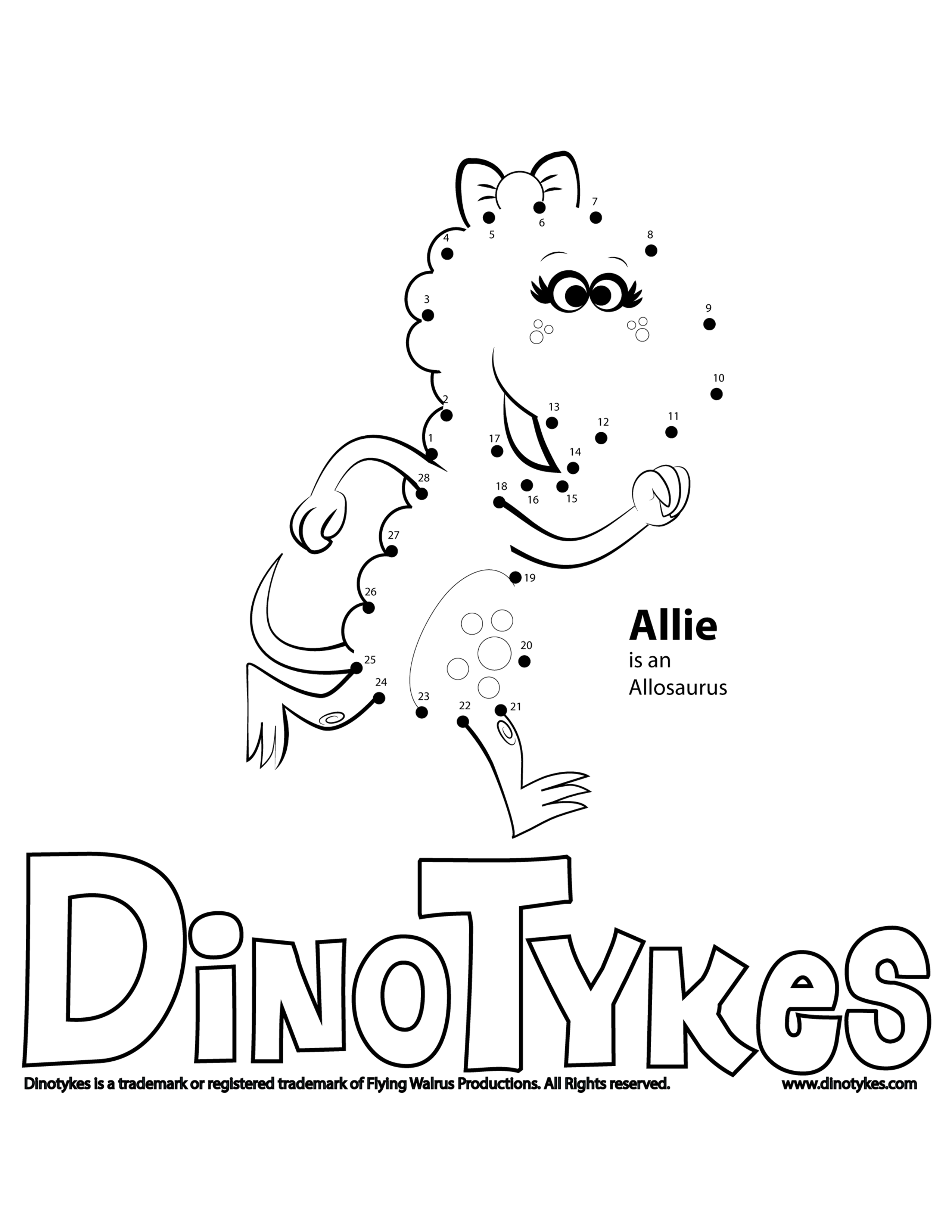Allie Dot to Dot Page