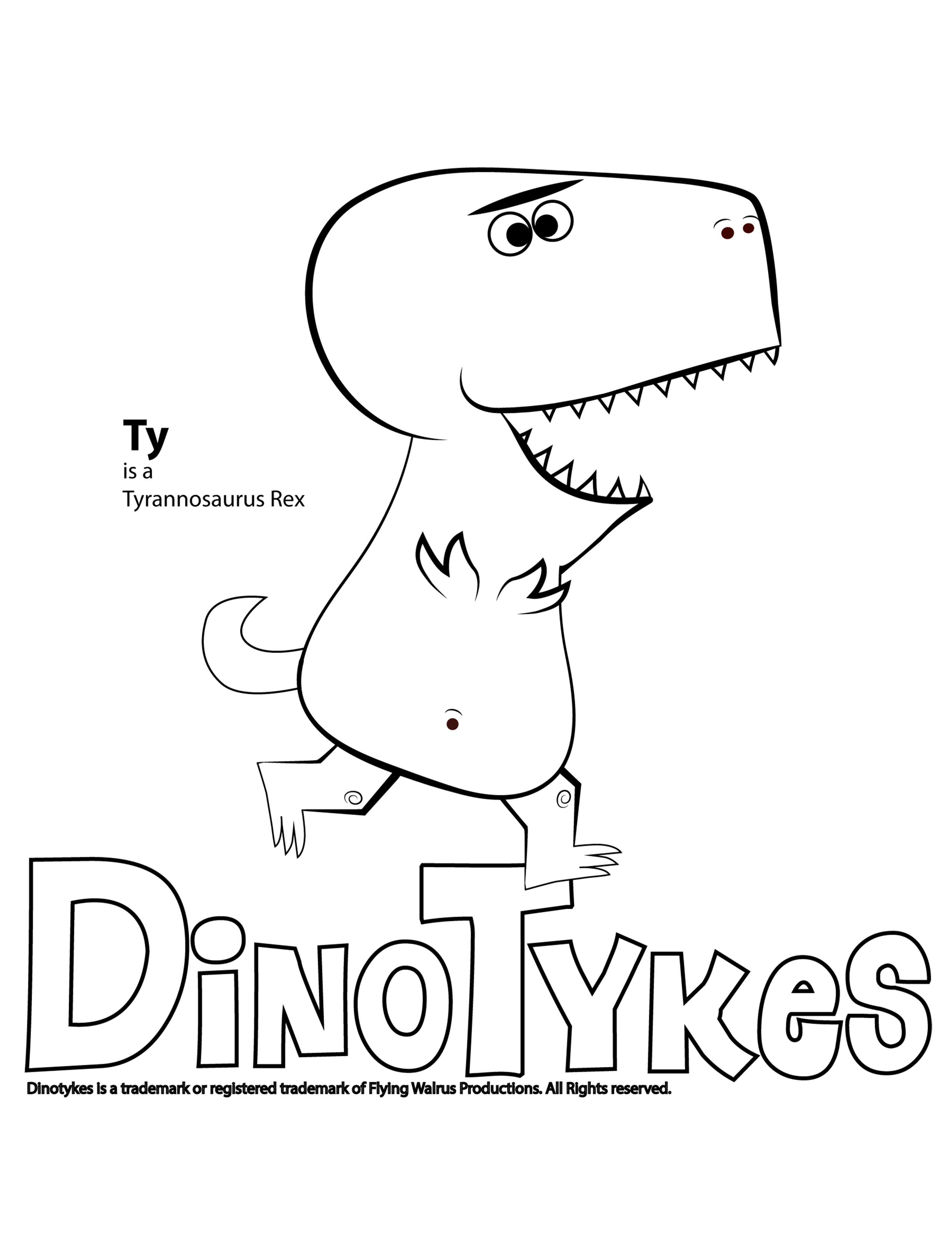 Ty Coloring Page